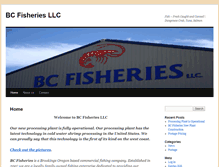 Tablet Screenshot of bc-fisheries.com